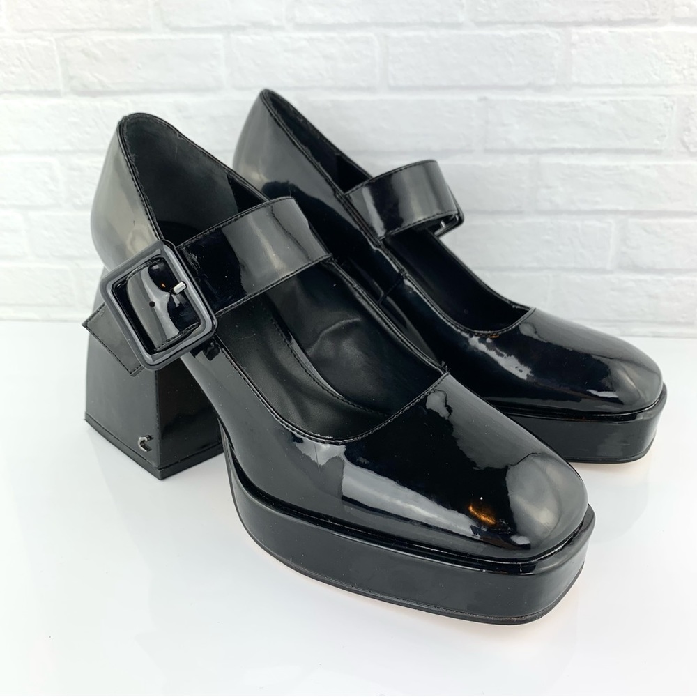 NEW! CIRCUS NY BY SAM EDELMAN Khiara Platform Mary Jane Pumps Heels Size 7.5